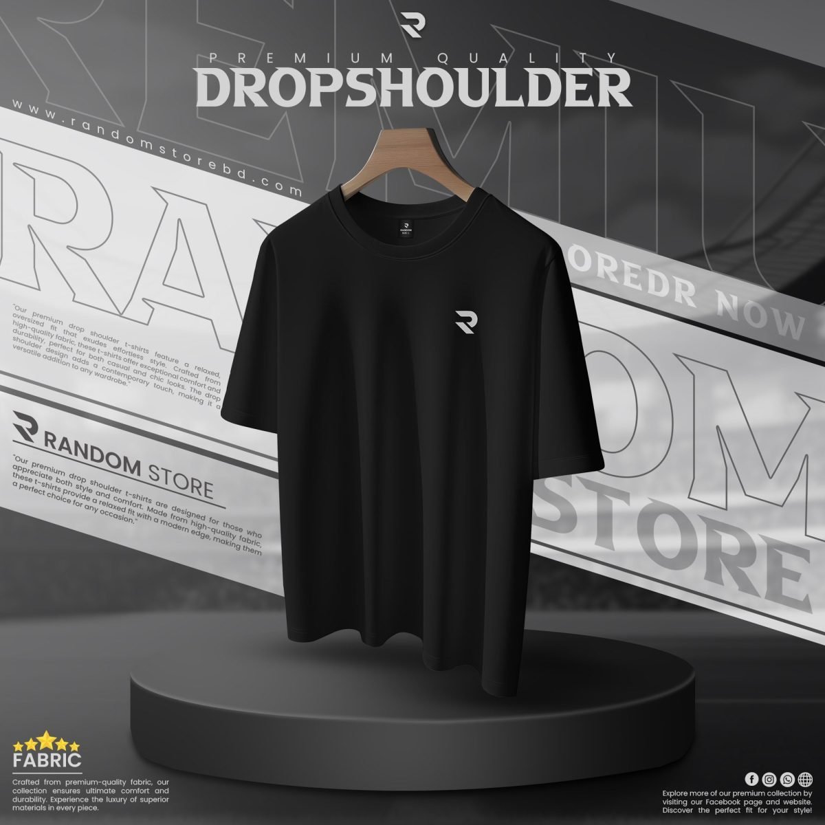 PREMIUM DROP-SHOULDER - Image 1