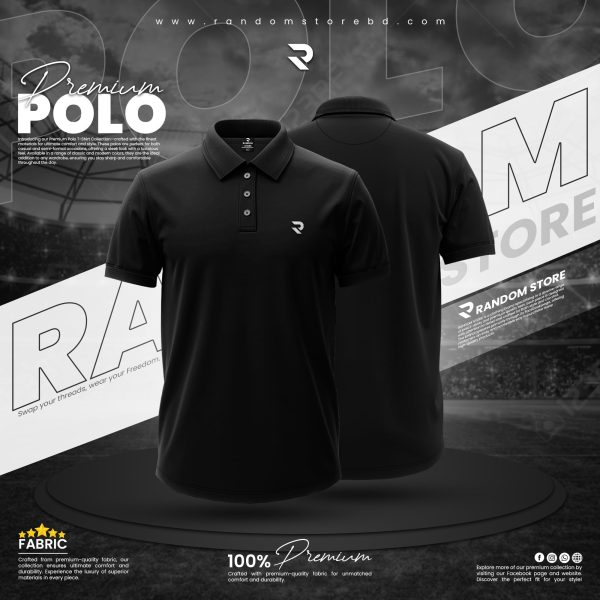 SOLID POLO T-SHIRT