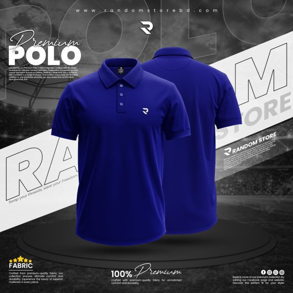 SOLID POLO T-SHIRT