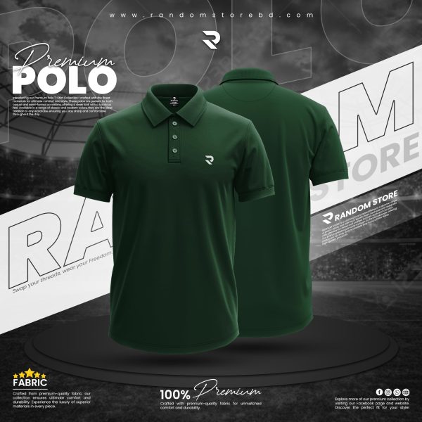 SOLID POLO T-SHIRT