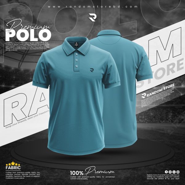 SOLID POLO T-SHIRT