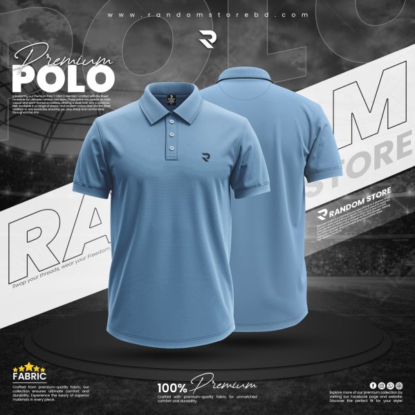 SOLID POLO T-SHIRT