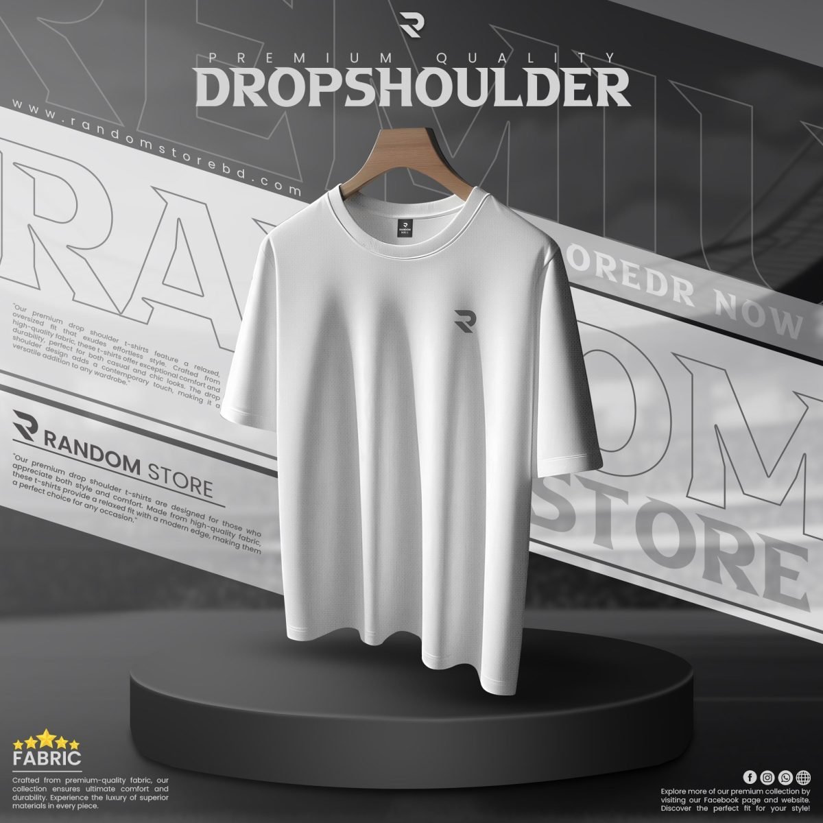 PREMIUM DROP-SHOULDER - Image 1