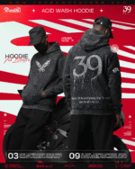 39 DRIP EDITION PREMIUM ACIDWASH HOODIE