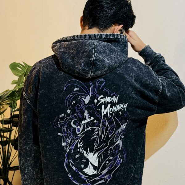 SOLO LEVELING-JINHO PREMIUM ACIDWASH HOODIE