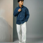 Premium Shirt - Dark Blue