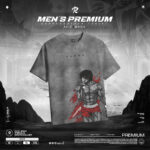 BAKI HANMA EXCLUSIVE MOONWASH DROPSHOULDER