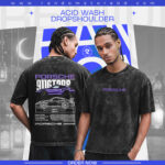 PURPLE PORSCHE ACIDWASH - SUPERCAR EDITION