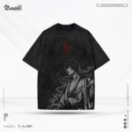 NEW TOJI FUSHIGURO EXCLUSIVE ACIDWASH DROPSHOULDER