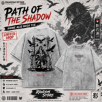 MOONWASH ITACHI UCHIHA EXCLUSIVE ACIDWASH DROPSHOULDER